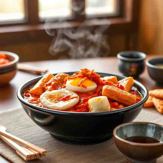 Tteokbokki - Spicy Korean Gluten-Free Rice Dish Recipe
